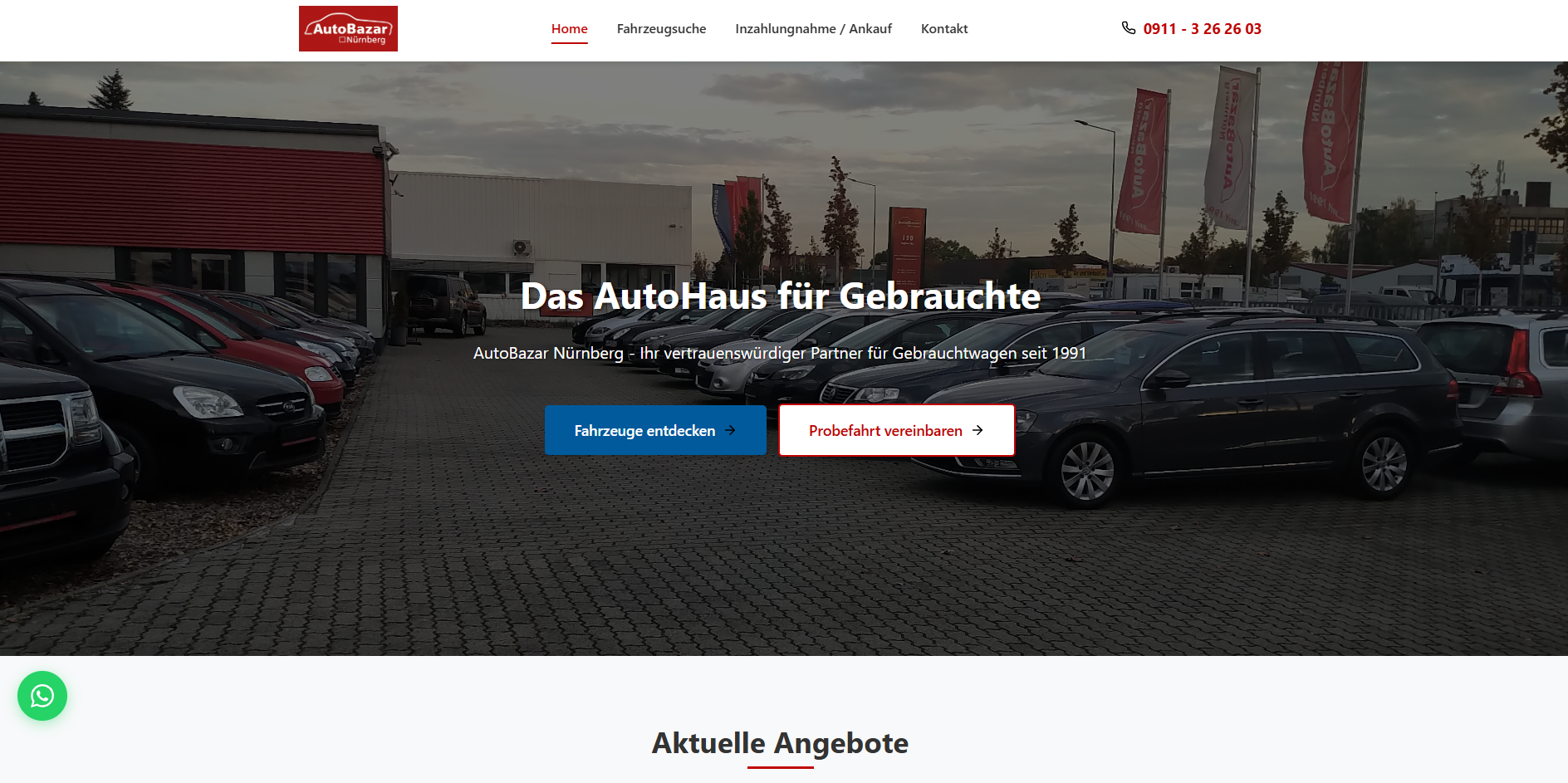 Salon Haarmonie - Webseite Vorschau